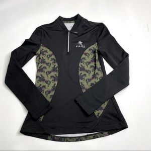 f.o.a.l equestrian riding shirt size Small